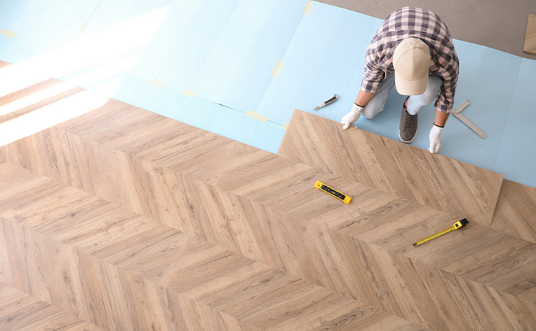 wood flooring installation
